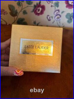 Vintage 1997 Estee Lauder Knowing Enamel Bunny Solid Perfume Compact