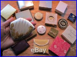 Vintage Compact Lot Powder Perfume Ciner Elgin Kigu La Mode Avon Estee Lauder 15