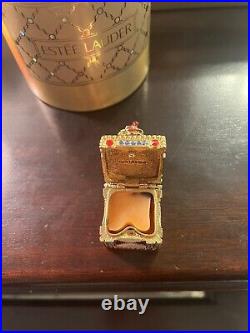 Vintage Estee Lauder Solid Perfume Compact Jack in the Box 1999 White Linen